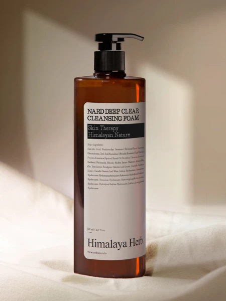 Глубокоочищающая пенка для умывания с кислотами NARD Deep Clear Cleansing Foam