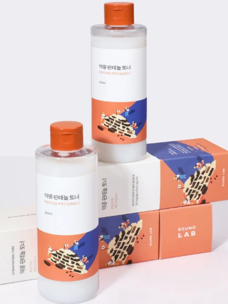 Успокаивающий тонер для лица с экстрактом черной сои и пантенолом Round Lab Soybean Panthenol Toner