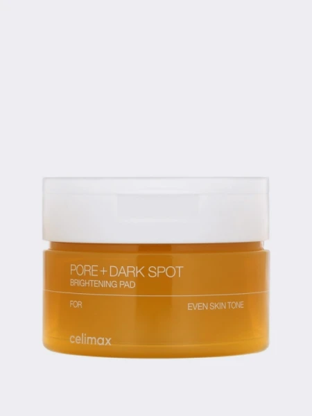 Осветляющие тонер-пэды с фруктовыми экстрактами Celimax Pore + Dark Spot Brightening Pad Осветляющие тонер-пэды с фруктовыми экстрактами Celimax Pore + Dark Spot Brightening Pad