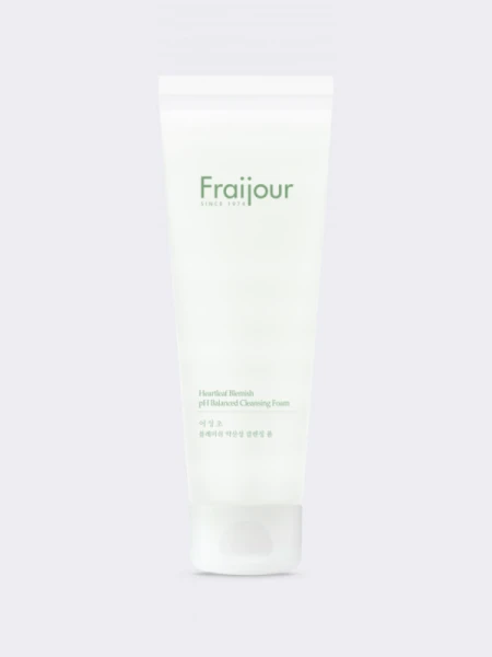 Пенка для умывания с экстрактом хауттюйнии Fraijour Heartleaf Blemish pH Balanced Cleansing Foam Пенка для умывания с экстрактом хауттюйнии Fraijour Heartleaf Blemish pH Balanced Cleansing Foam