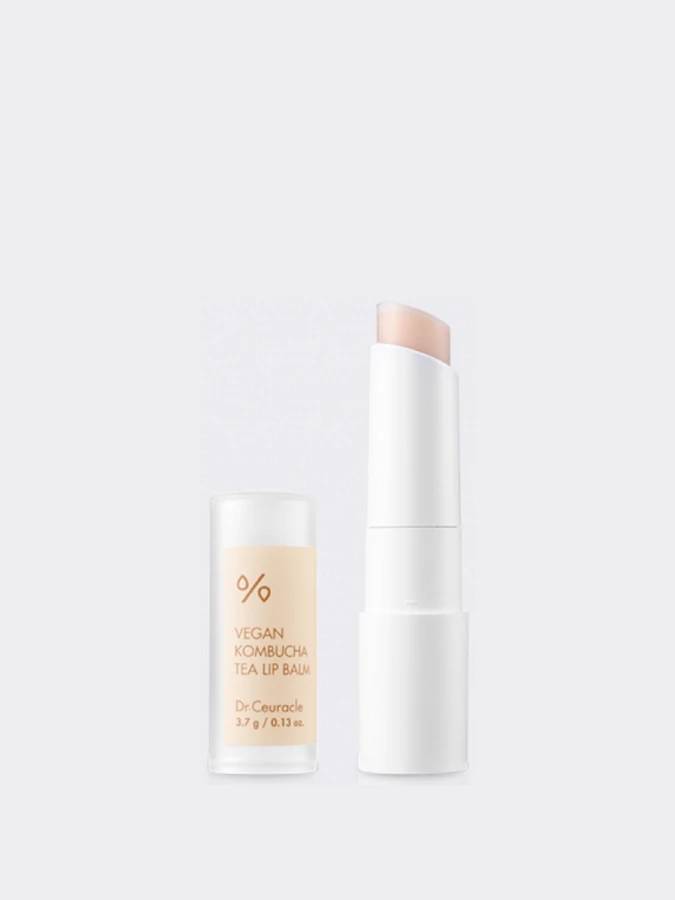 Питательный бальзам для губ с экстрактом комбучи Dr.Ceuracle Vegan Kombucha Tea Lip Balm