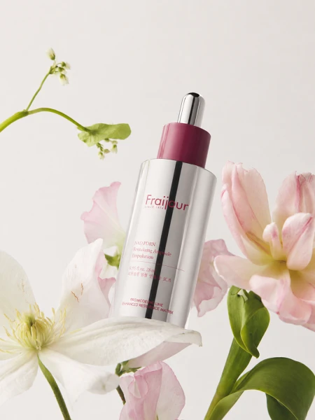 Разглаживающая капсульная сыворотка с ПДРН Fraijour NAD⁺ PDRN Renew Ampoule Incapsule Rose