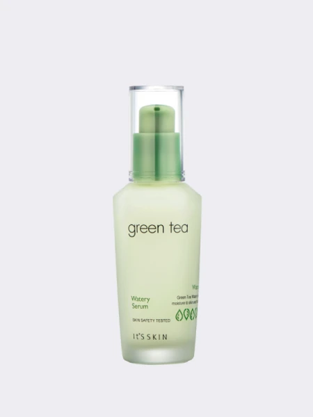 Увлажняющая сыворотка с зеленым чаем It's skin Green Tea Watery Serum Увлажняющая сыворотка с зеленым чаем It's skin Green Tea Watery Serum