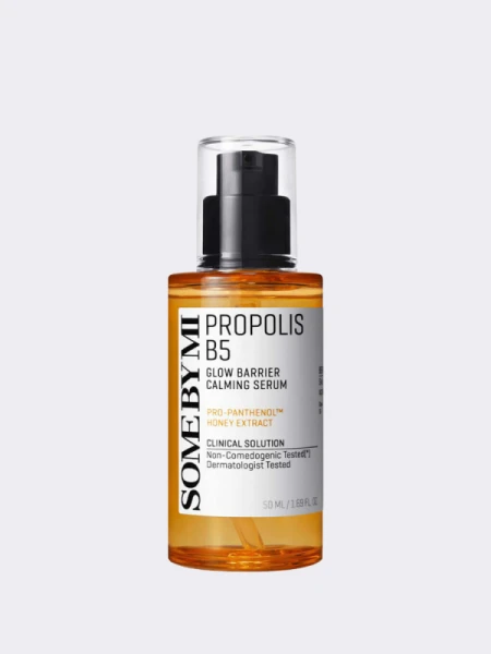 Успокаивающая сыворотка для сияния кожи с прополисом Some By Mi Propolis B5 Glow Barrier Calming Serum Успокаивающая сыворотка для сияния кожи с прополисом Some By Mi Propolis B5 Glow Barrier Calming Serum