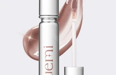 Мерцающий блеск для губ Huemi Melting Glaze Lip Gloss #P06 Sepia Aura