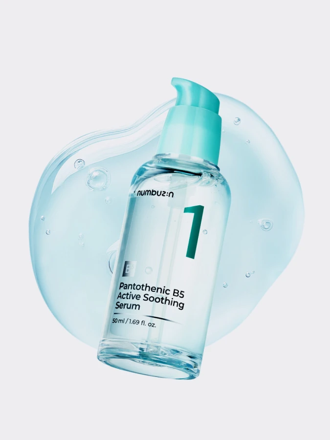 Успокаивающая сыворотка для лица с витамином В5 Numbuzin No.1 Pantothenic B5 Active Soothing Serum