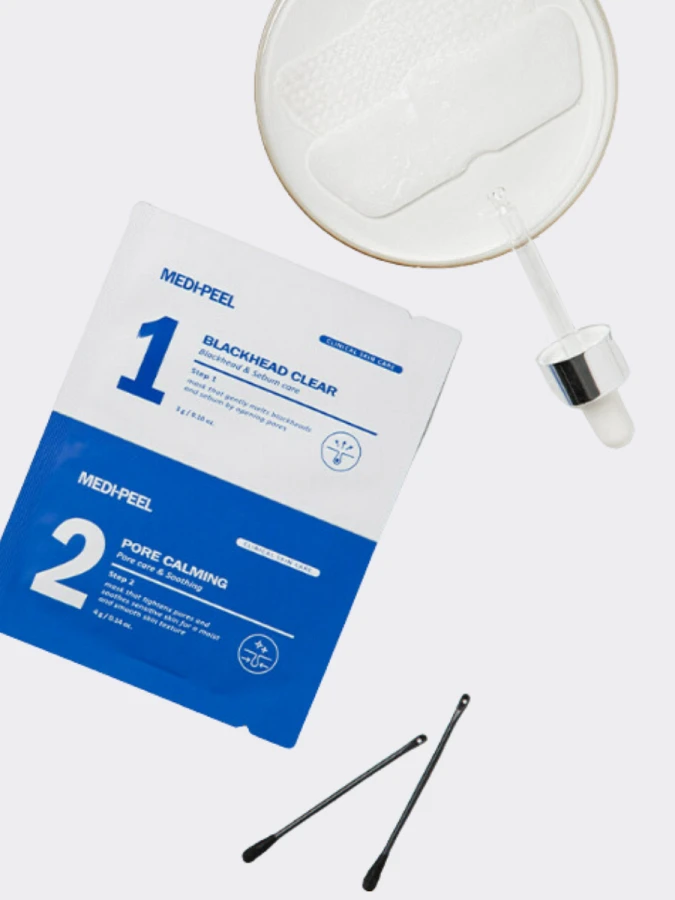 Набор для очищения сальных нитей и чёрных точек MEDI-PEEL Extra Super 9 Plus Blackhead Out Nose Pack