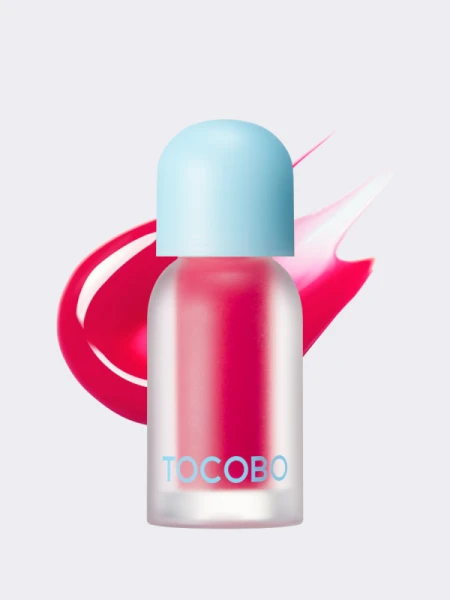 Оттеночное масло-плампер для губ TOCOBO Juicy Berry Plumping Lip Oil 12 Cherry Ade