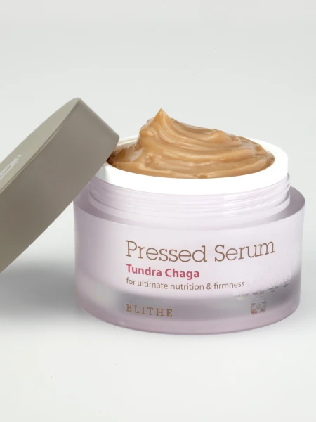 Антивозрастная спрессованная сыворотка-крем Blithe Pressed Serum Tundra Chaga Антивозрастная спрессованная сыворотка-крем Blithe Pressed Serum Tundra Chaga