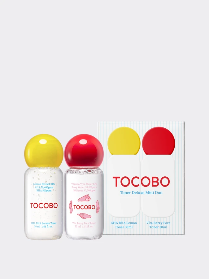 Набор мини-тонеров TOCOBO Toner Deluxe Mini Duo