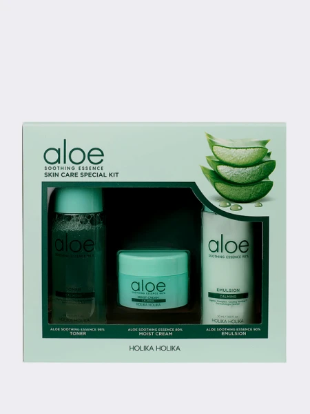 Уходовый набор миниатюр Holika Holika Aloe Soothing Skincare Special Kit