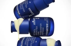 Укрепляющая сыворотка-бустер с ретинолом и ПДРН innisfree Retinol Green Tea PDRN Skinbooster Ampoule