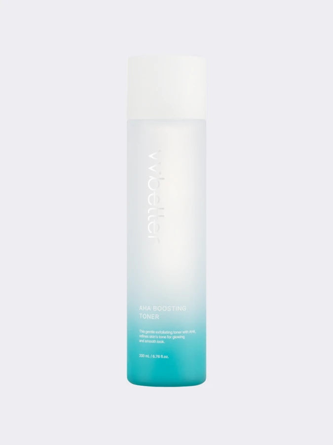 Отшелушивающий тонер для лица с кислотами VVBETTER AHA Boosting Toner