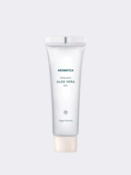 МИНИ Органический увлажняющий гель алоэ вера AROMATICA Organic Aloe Vera Gel