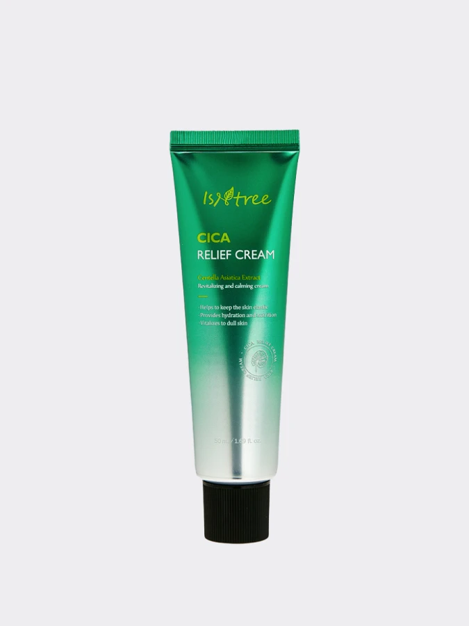 Крем для лица с центеллой и пептидами Isntree Cica Relief Cream