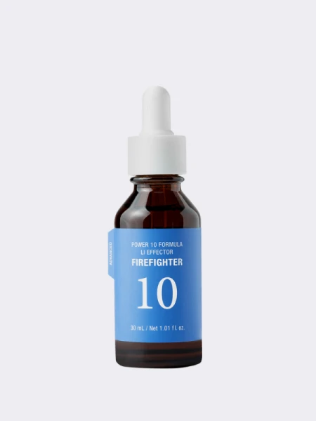 Противовоспалительная сыворотка с экстрактом солодки It's Skin Power 10 Formula LI Effector Firefighter Противовоспалительная сыворотка с экстрактом солодки It's Skin Power 10 Formula LI Effector Firefighter