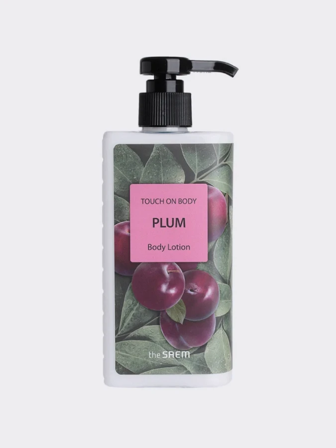 Увлажняющий лосьон для тела с ароматом сливы The Saem Touch On Body Plum Body Lotion