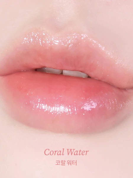 Увлажняющий оттеночный бальзам для губ в светлом коралловом оттенке TOCOBO Glow Ritual Lip Balm 001 Coral Water