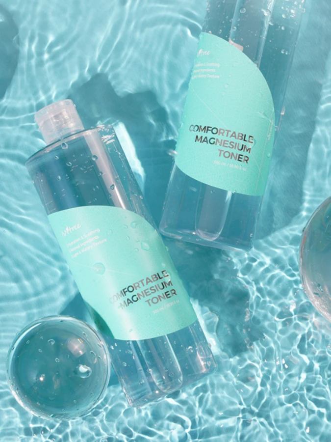 Успокаивающий тонер для лица с магнием IsNtree Comfortable Magnesium Toner