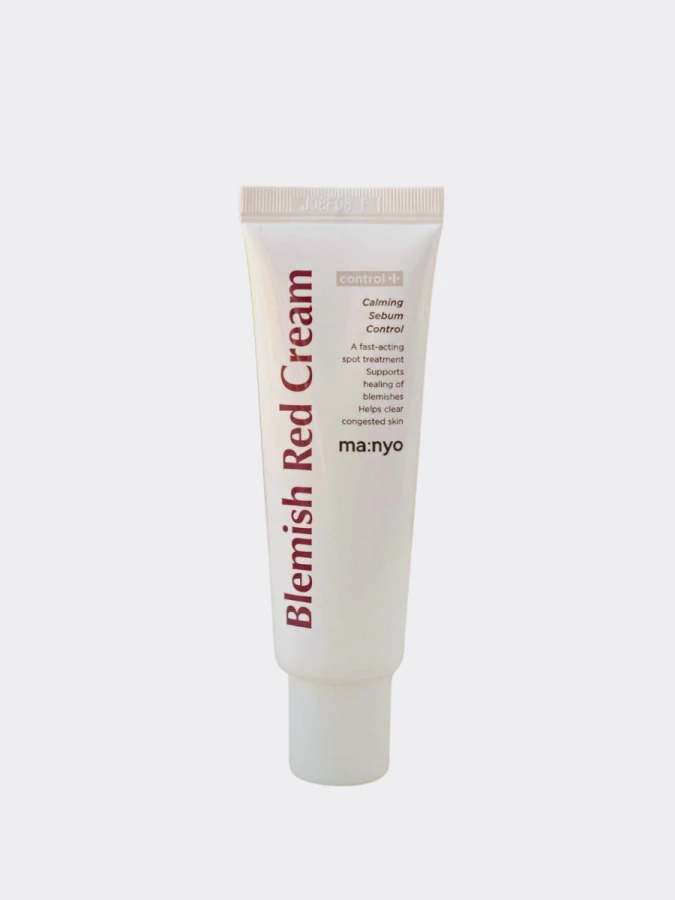 Успокаивающий крем для проблемной кожи с салициловой кислотой Ma:nyo Factory Blemish Red Cream