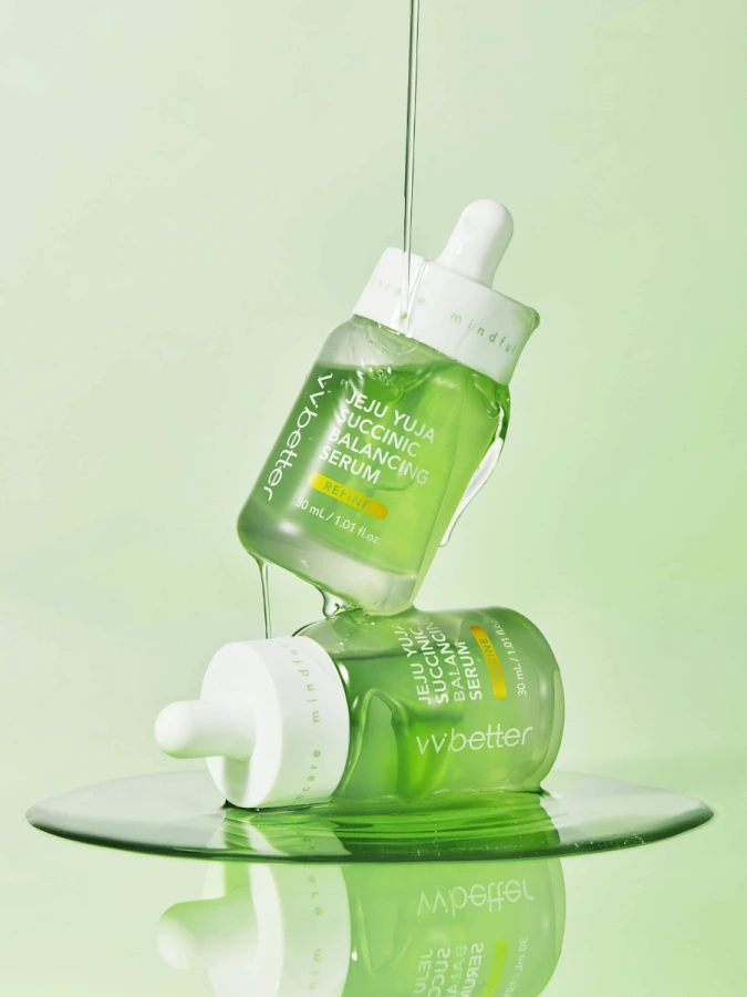 Балансирующая сыворотка с янтарной кислотой VVBETTER Jeju Yuja Succinic Balancing Serum