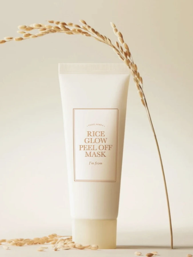Питательная маска-плёнка с экстрактом риса I'm from Rice Glow Peel Off Mask