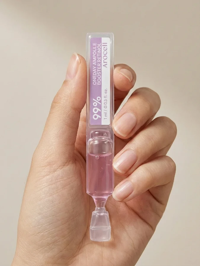 Разглаживающие бустер-ампулы с ретинолом Arocell Oneday Ampoule Booster Retinol