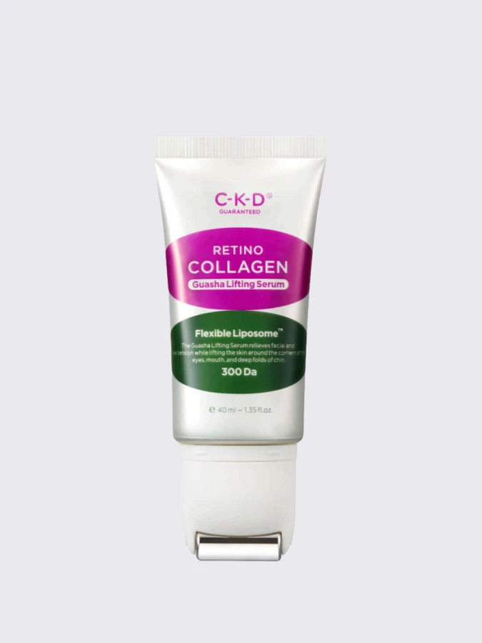 Разглаживающая сыворотка-роллер с коллагеном и ретиналем CKD Retino Collagen Small Molecule 300 Guasha Lifting Serum
