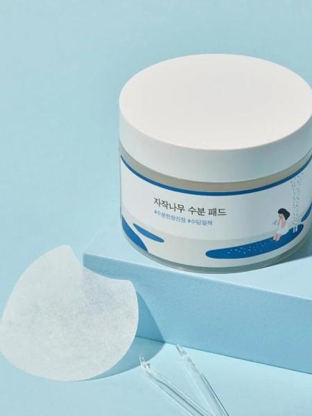 Успокаивающие тонер-пэды с берёзовым соком Round Lab Birch Juice Moisturizing Pad Успокаивающие тонер-пэды с берёзовым соком Round Lab Birch Juice Moisturizing Pad
