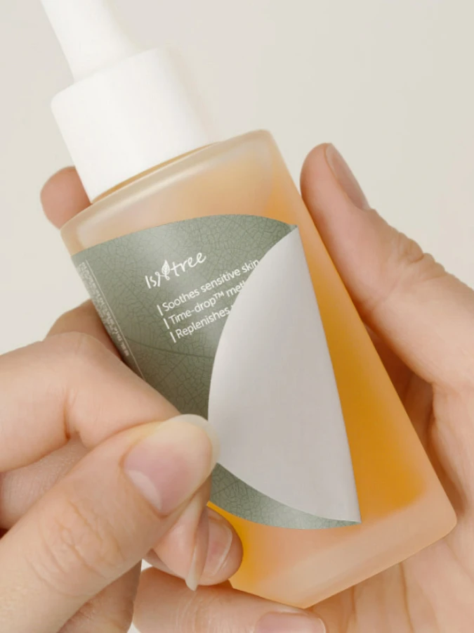 Успокаивающая ампульная сыворотка с экстрактом полыни IsNtree Mugwort Calming Ampoule