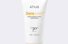 Увлажняющий солнцезащитный крем ANUA Zero-Cast Moisturizing Finish Sunscreen SPF50