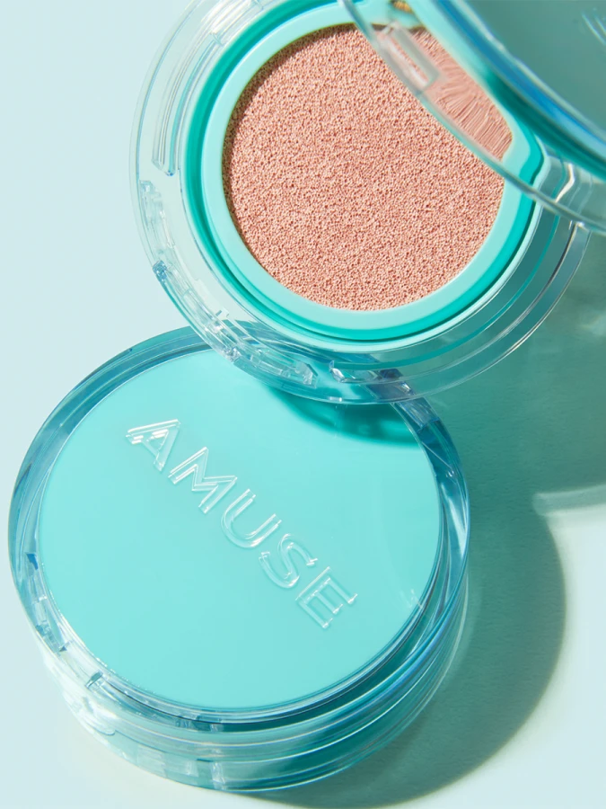 Тональное средство с матовым финишем AMUSE Meta Fixing Vegan Cushion SPF 45 PA++ 1.5 Natural