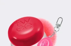 Набор: оттеночное суфле + брелок fwee Lip&Cheek Blurry Pudding Pot Keyring Set RD01 D-Day