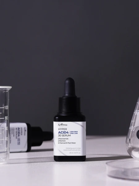 Смываемая пилинг-сыворотка для лица с комплексом кислот IsNtree Hyper Acid4 30 Serum Смываемая пилинг-сыворотка для лица с комплексом кислот IsNtree Hyper Acid4 30 Serum