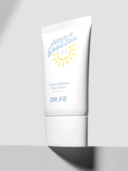 Увлажняющий солнцезащитный крем DR.F5 Green Moisture Sun Cream SPF50+ PA++++ Увлажняющий солнцезащитный крем DR.F5 Green Moisture Sun Cream SPF50+ PA++++
