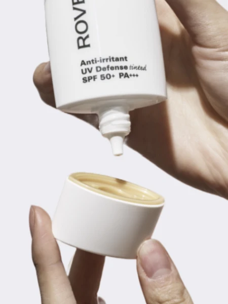 Солнцезащитный крем ROVECTIN Anti-irritant UV Defense Tinted SPF 50+ PA+++