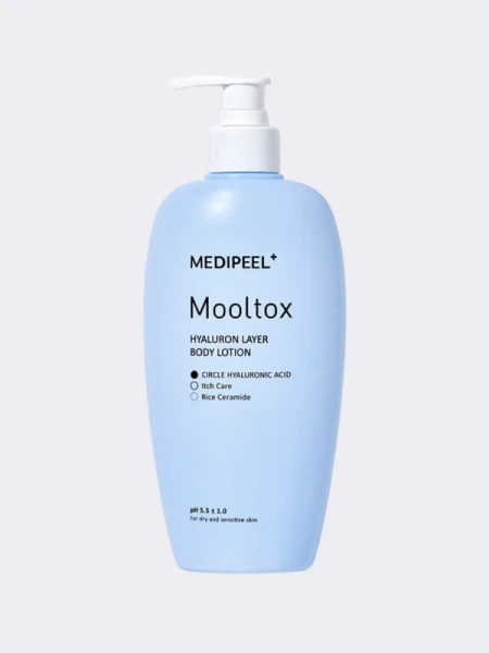 Интенсивно увлажняющий лосьон для тела MEDI-PEEL Mooltox Hyaluron Layer Body Lotion Интенсивно увлажняющий лосьон для тела MEDI-PEEL Mooltox Hyaluron Layer Body Lotion