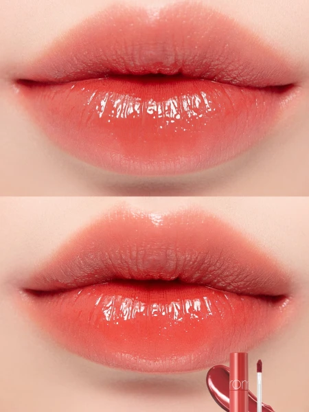Сочный глянцевый тинт для губ в оттенке фруктового мармелада rom&nd Juicy Lasting Tint 07 Jujube