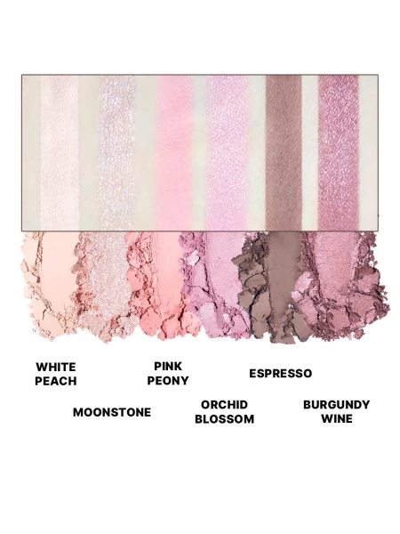 Палетка теней для век Huemi Spot-On Pigment Eye Palette #02 Dawn