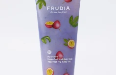 Тонизирующий гель-скраб для душа с маракуйей FRUDIA My Orchard Passion Fruit Scrub Body Wash