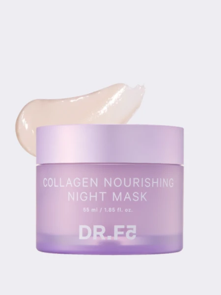 Питательная ночная маска для лица с коллагеном и пептидами DR.F5 Collagen Nourishing Night Mask