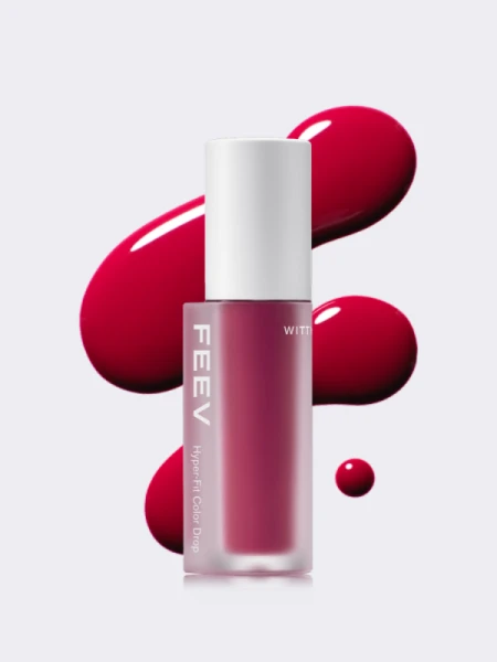 Гелевый тинт для губ FEEV Hyper-Fit Color Drop Witty Plum Гелевый тинт для губ FEEV Hyper-Fit Color Drop Witty Plum