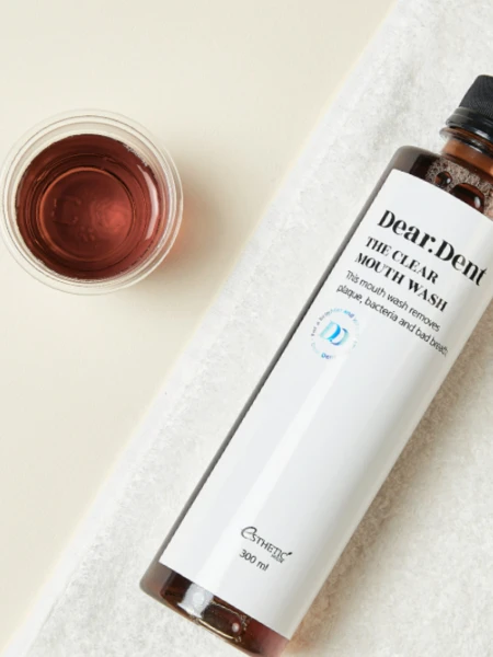 Антибактериальный ополаскиватель для полости рта с прополисом Esthetic House Dear.Dent The Clear Mouth Wash Антибактериальный ополаскиватель для полости рта с прополисом Esthetic House Dear.Dent The Clear Mouth Wash