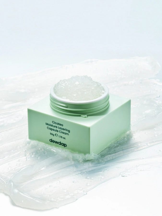 Восстанавливающий капсульный крем с экстрактом центеллы dewdap Cicatea Moisture Layering Capsule Cream