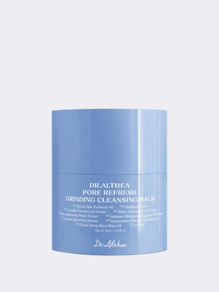 Освежающий гидрофильный бальзам-точилка с гвайазуленом Dr.Althea Pore Refresh Grinding Cleansing Balm Освежающий гидрофильный бальзам-точилка с гвайазуленом Dr.Althea Pore Refresh Grinding Cleansing Balm