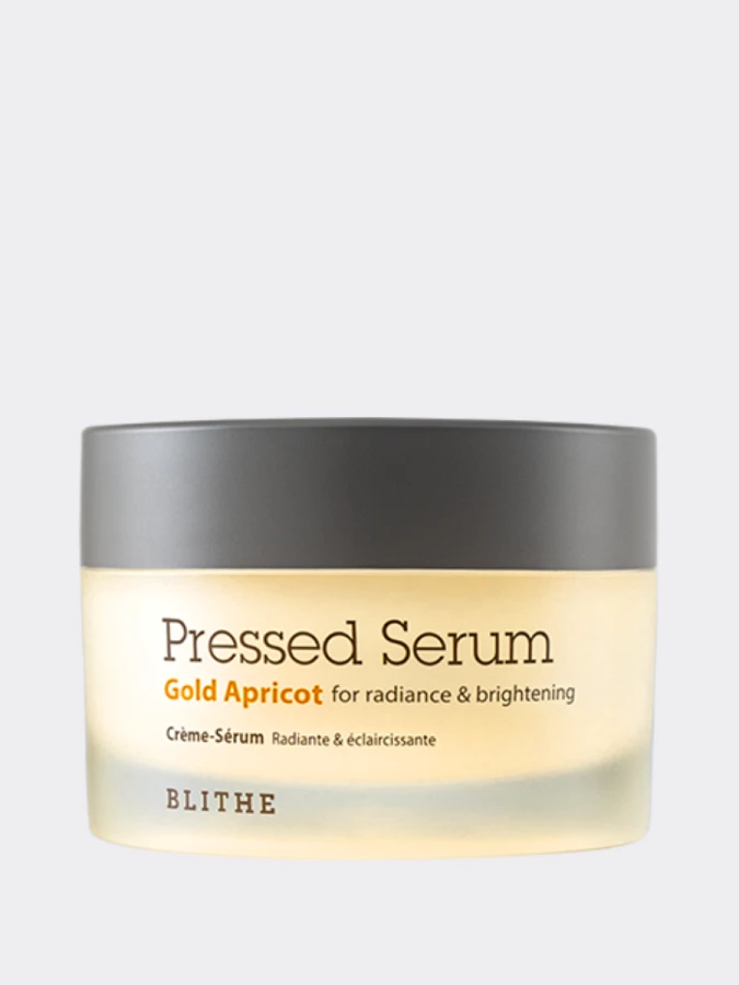 Спрессованная сыворотка-крем для сияния кожи Blithe Pressed Serum Gold Apricot