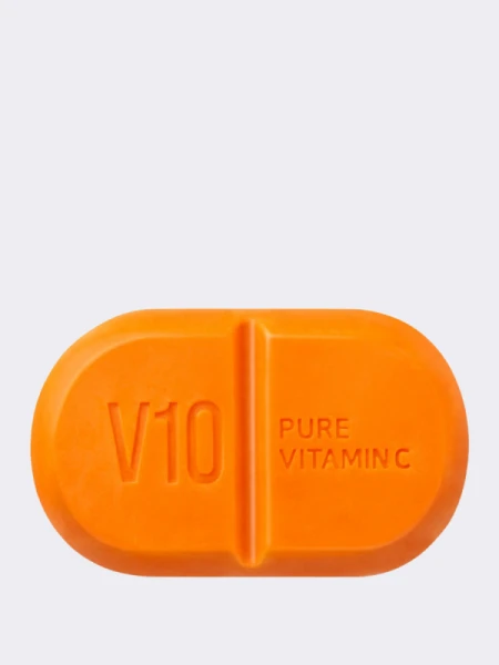 Очищающее мыло против пост-акне и пигментации с витамином С Some By Mi Vitamin C V10 Cleansing Bar Очищающее мыло против пост-акне и пигментации с витамином С Some By Mi Vitamin C V10 Cleansing Bar