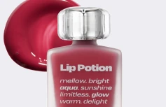 Легкий увлажняющий блеск-тинт для губ ALTERNATIVE STEREO Lip Potion Aqua Glow No.6 Grape Sherbet