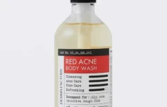 Парфюмированный успокаивающий гель для душа с салициловой кислотой Derma Factory Red Acne Body Wash