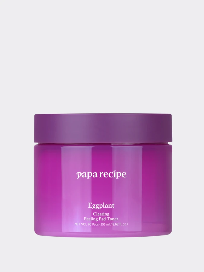 Отшелушивающие тонер-пэды с экстрактом баклажана Papa Recipe Eggplant Clearing Peeling Pad Toner